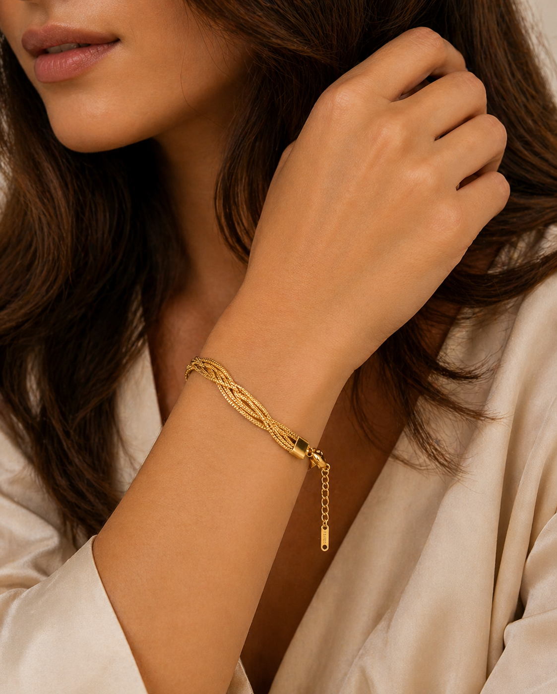Armband "Duna“ Gold