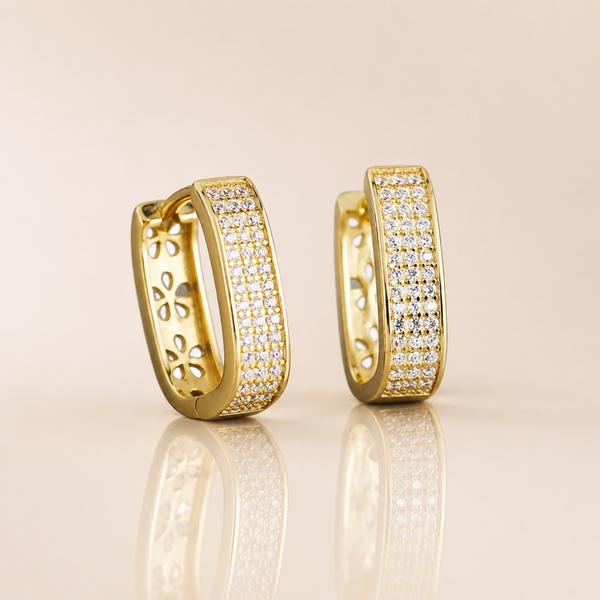 Ohrringe "Mine" 18K vergoldet