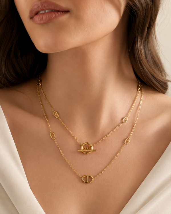 Halskette "Alice" 18K vergoldet