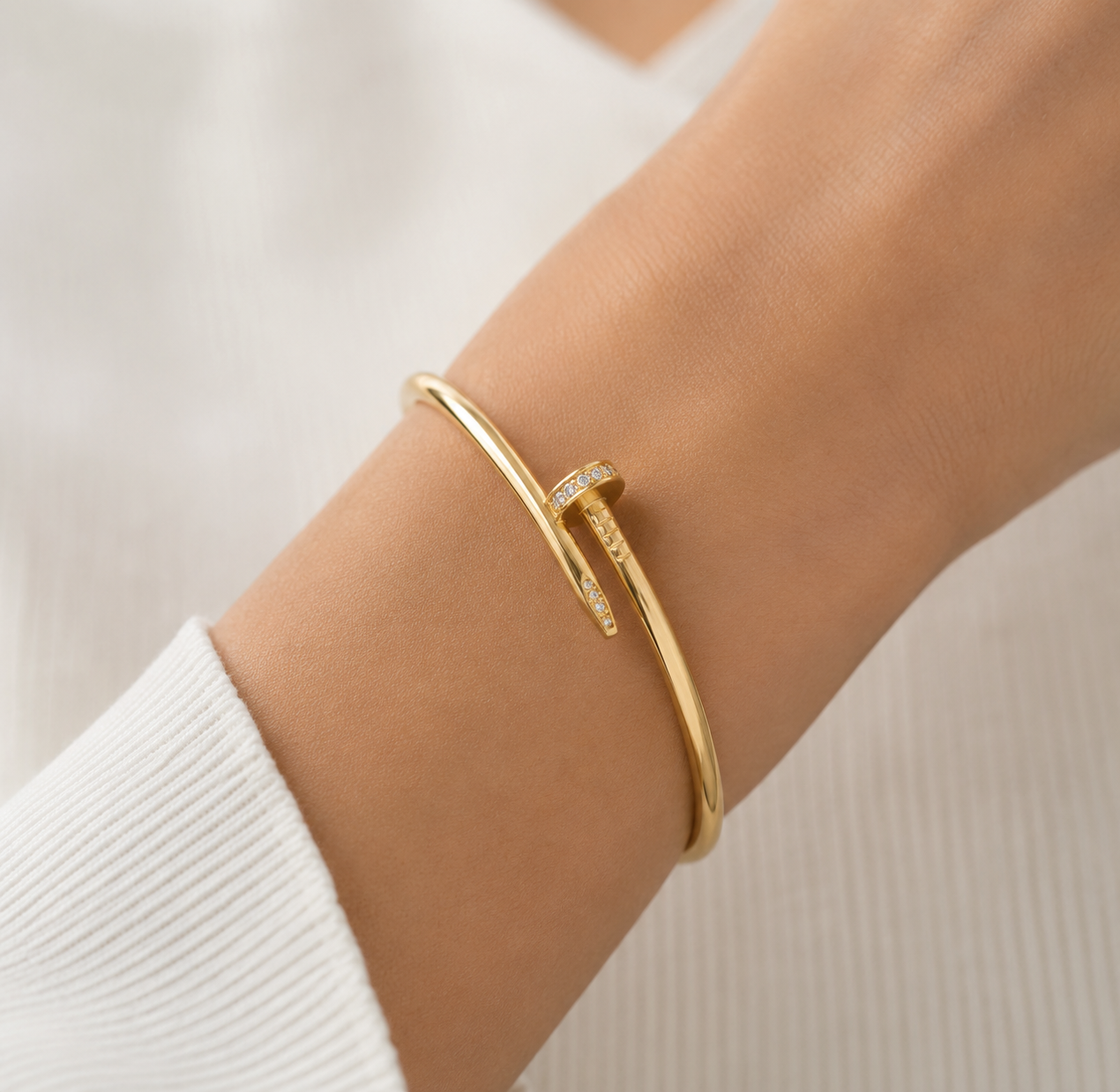 Armreif "Celine“ Gold Diamond 2