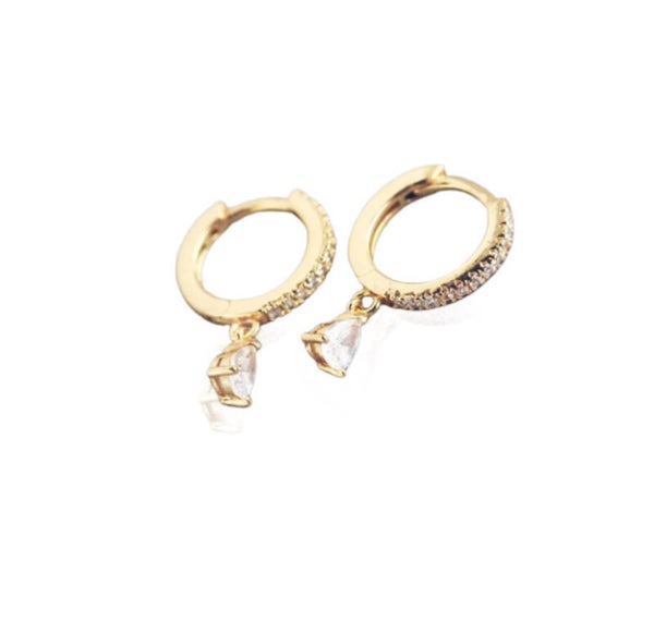 Ohrringe "Malea" 18K vergoldet