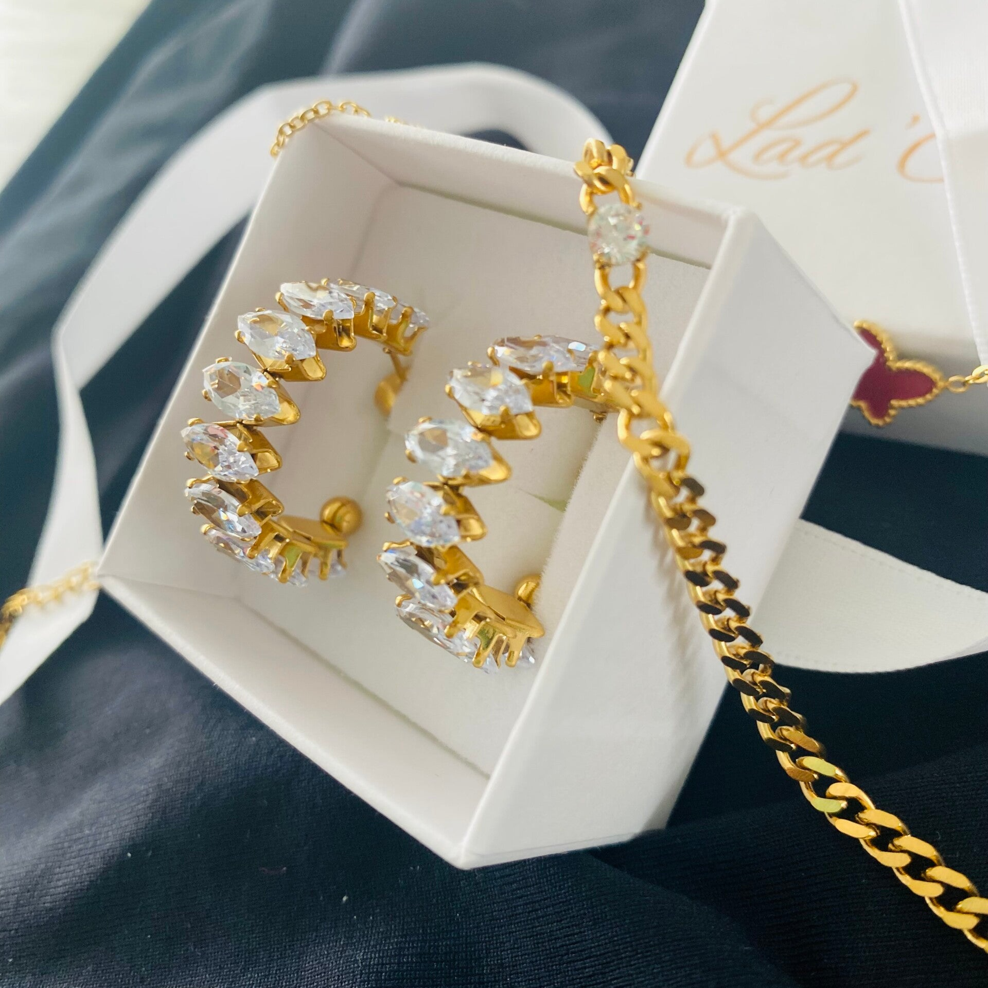 Creolen "Glamour“ Gold