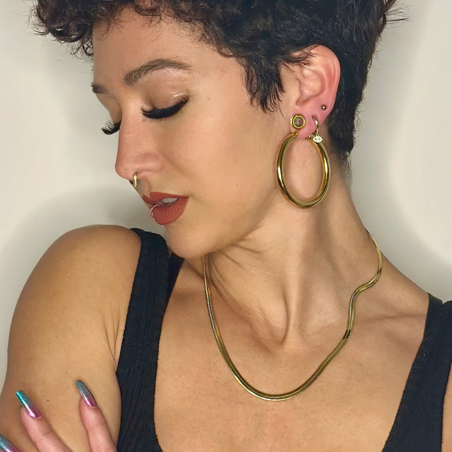 Creolen „Hoop“ Gold