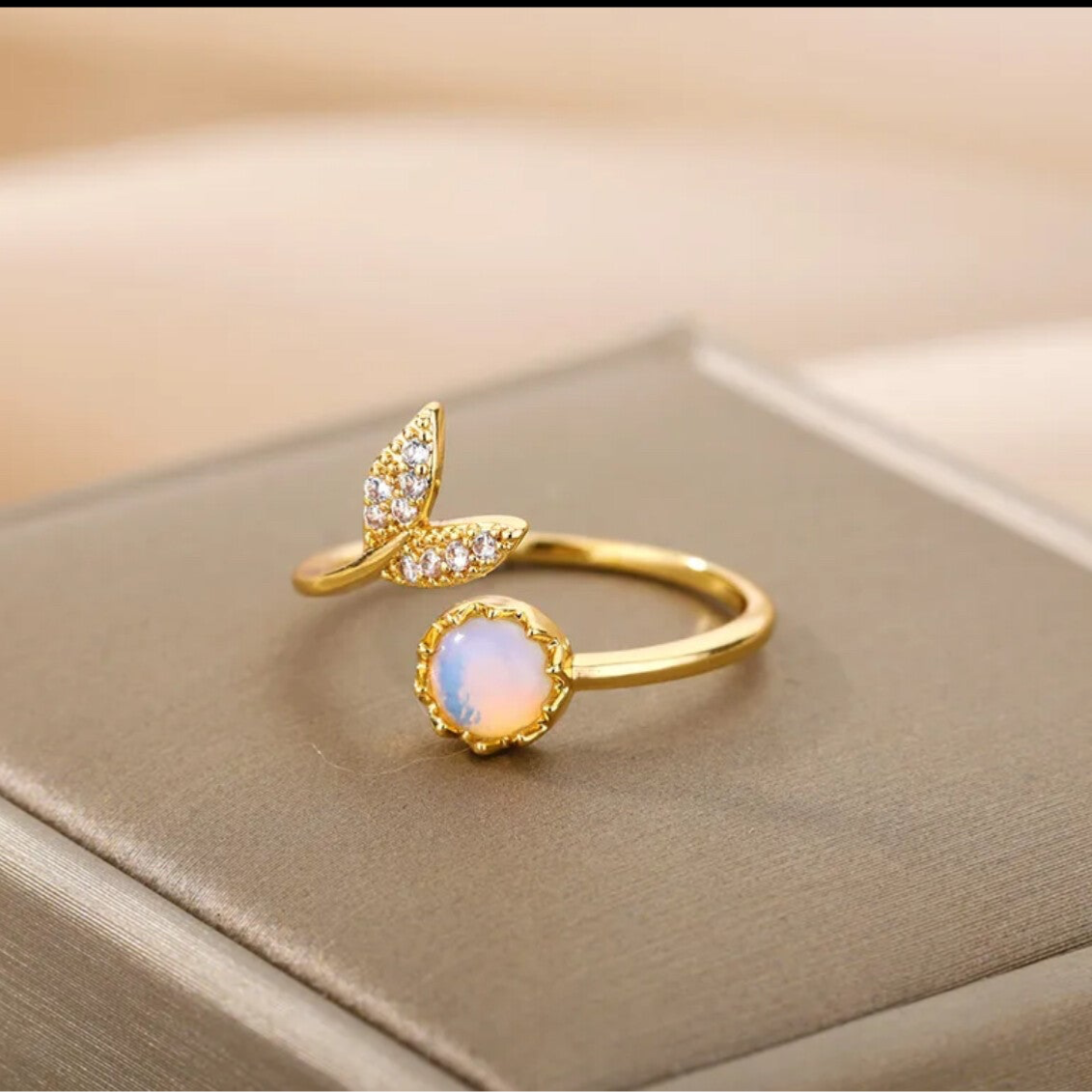 Ring "Mermaid“ 18k vergoldet