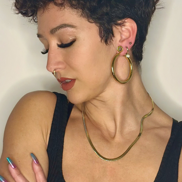 Creolen „Hoop“ Gold