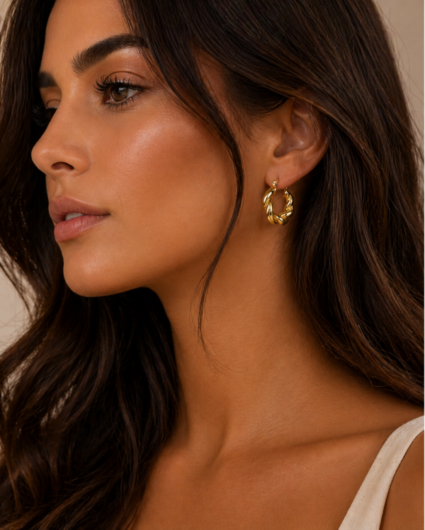 Ohrringe "Lia" 14K vergoldet