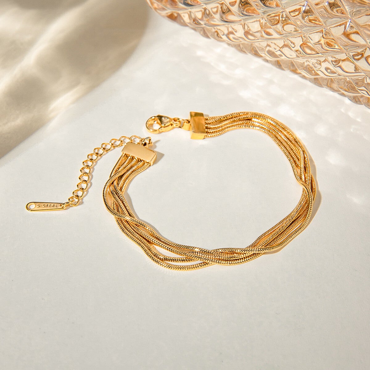 Armband "Duna“ Gold