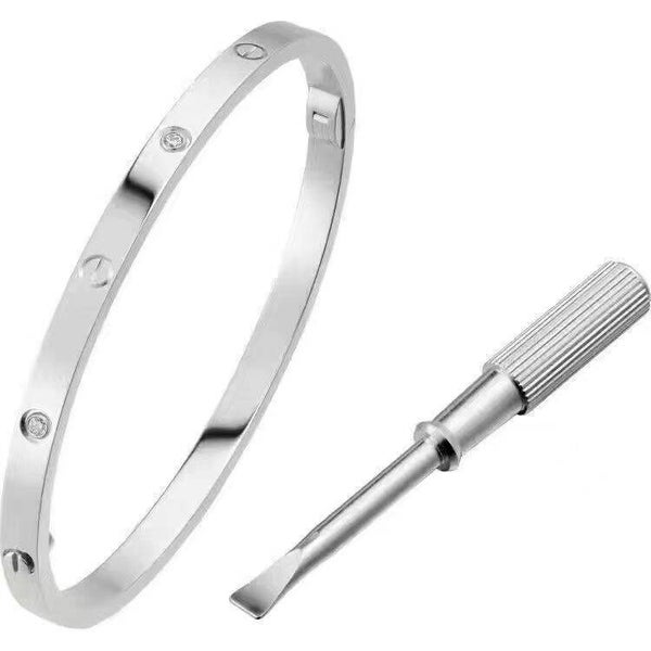 Armreif "Cara" Silber