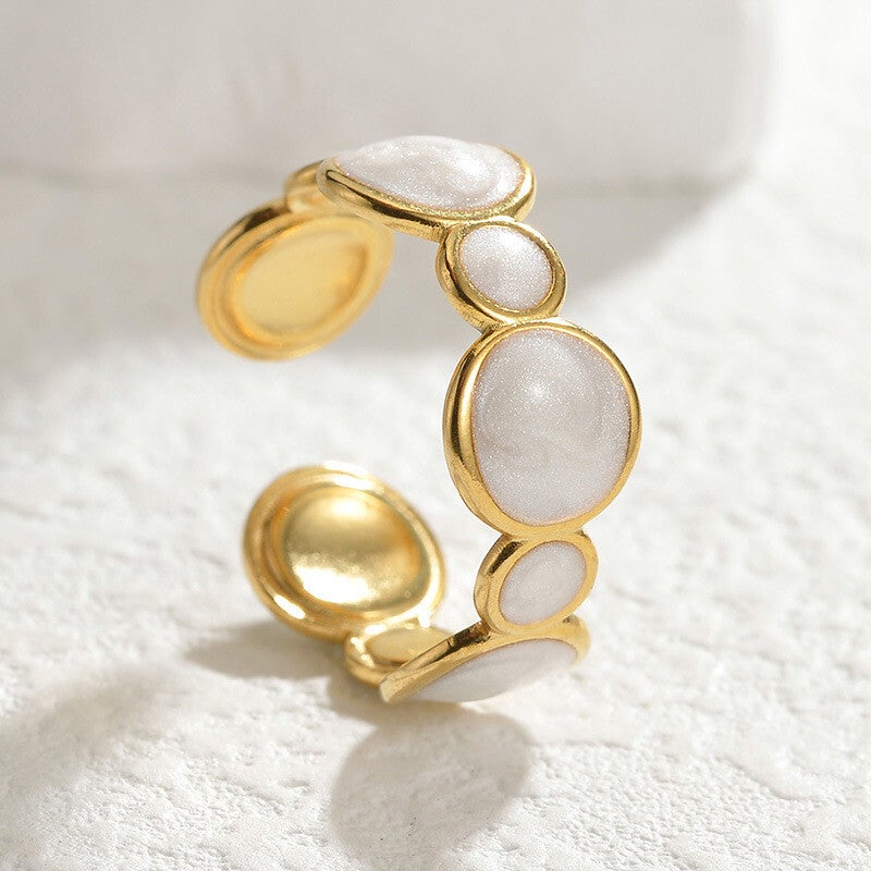 Ring "Amira“ vergoldet