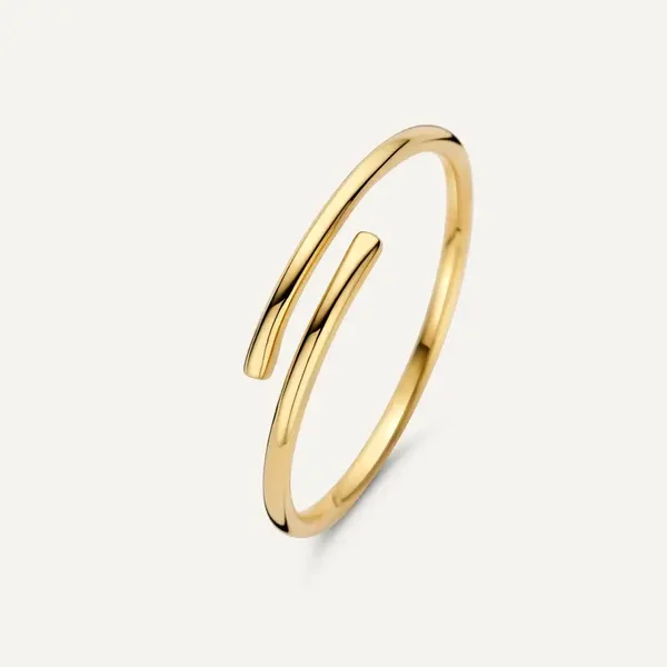 Ring "Swing“ 18k vergoldet
