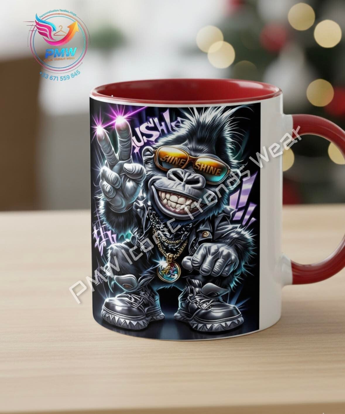 Mug gorille
