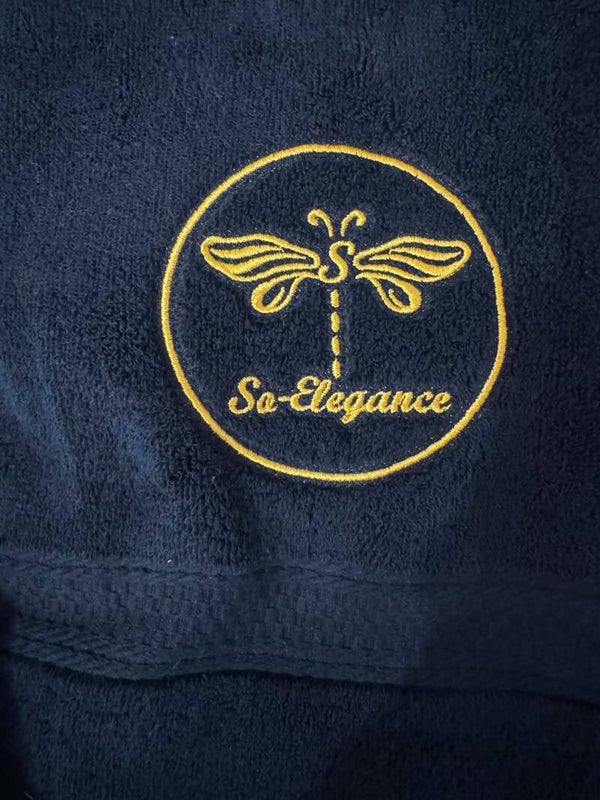 Serviette Signature couleur noire Gr.27 X 51 pouce