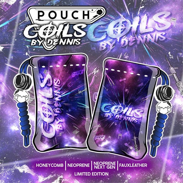 Coilsbydennis x Lyon'K Pouch - Neoprene/Honeycomb