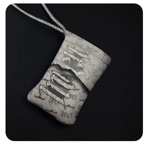 Monarchy Pouch - Gothic gray - Neoprene by Lyon'K