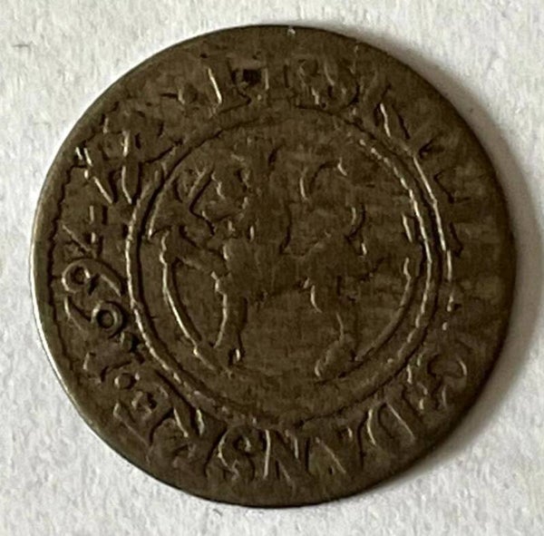 Norge 2 skilling 1694 Christian V