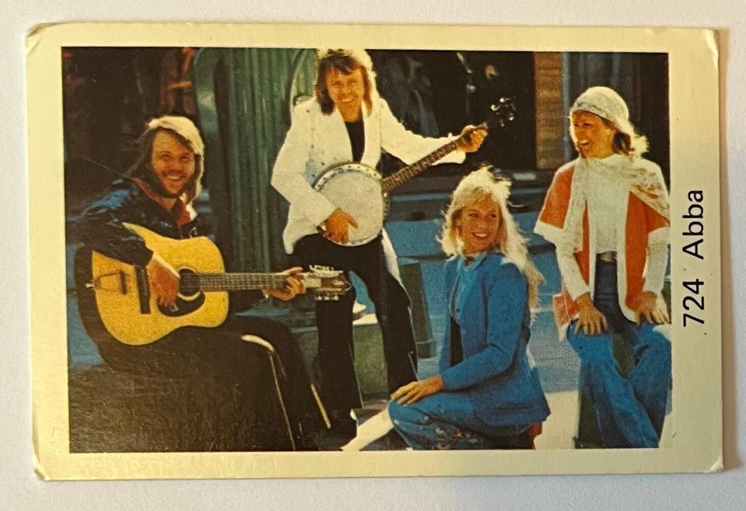 ABBA, Sweden pop group collectorcard