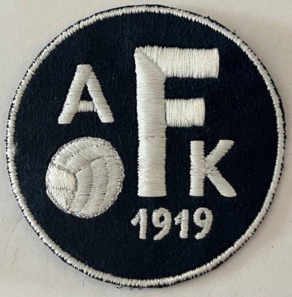 Agder fotballkrets tøymerke patch