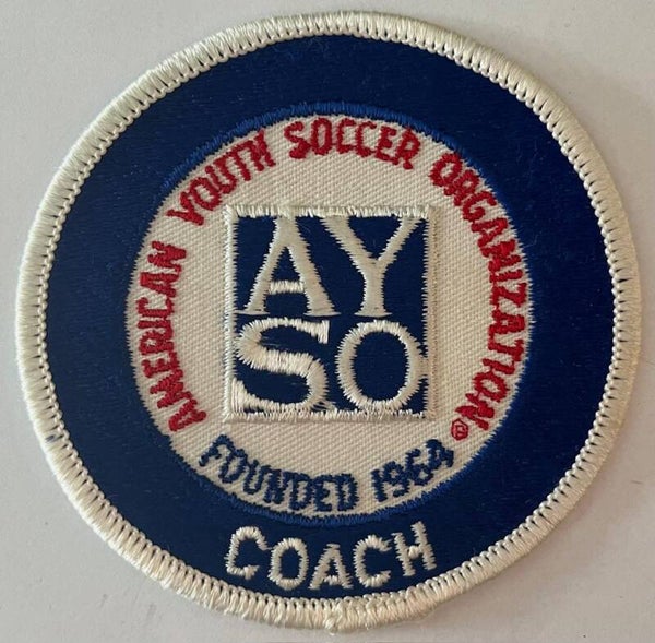American youth soccer organization Coach tøymerke patch