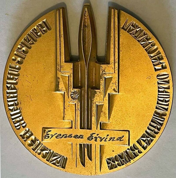 Armenia international philatelic show 1990 medal