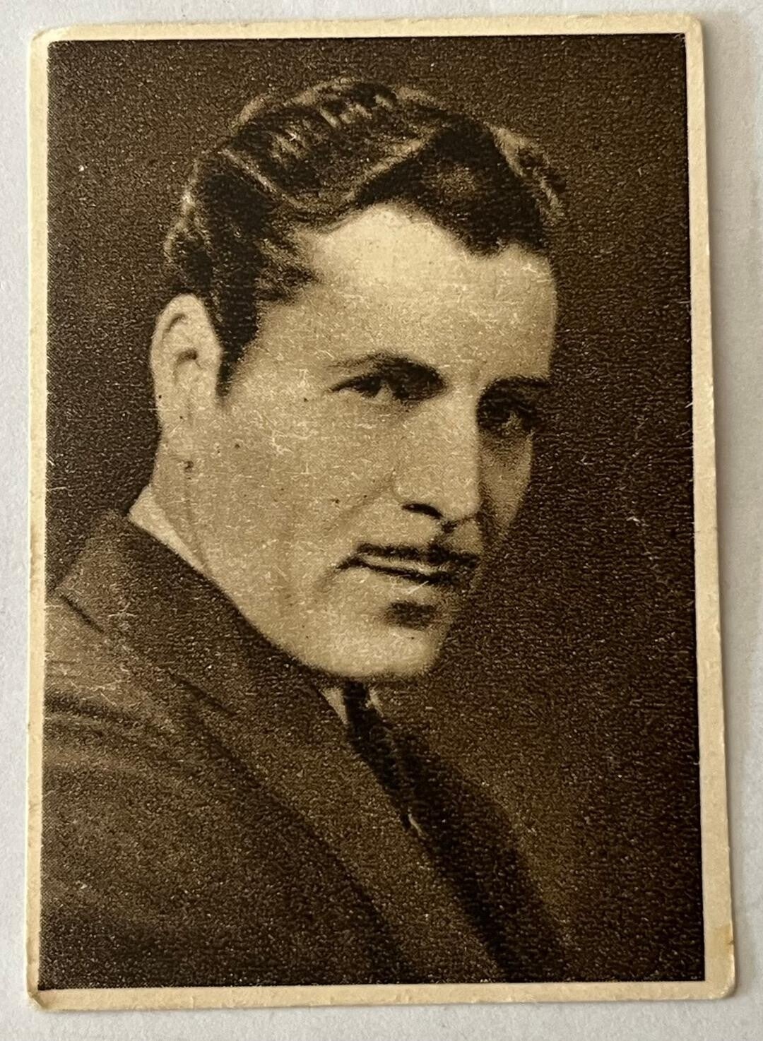 Warner Baxter, American actor. Collectorcard Akaba cigaretts
