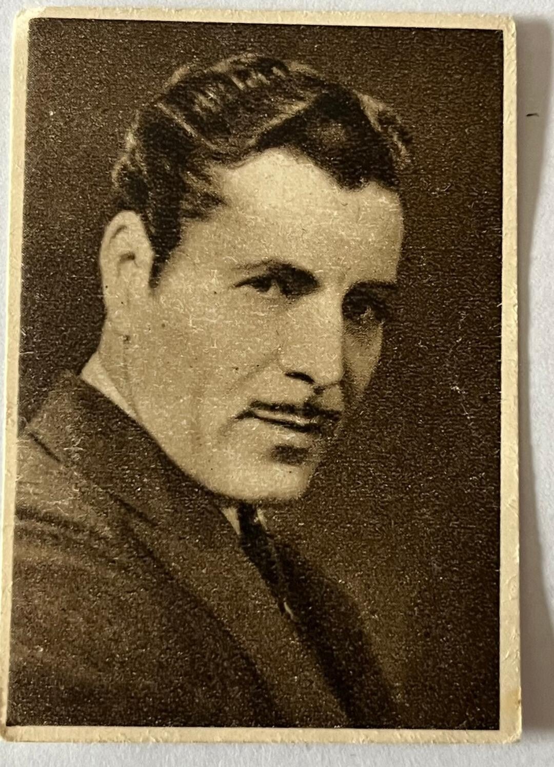 Warner Baxter, American actor. Collectorcard Akaba cigaretts