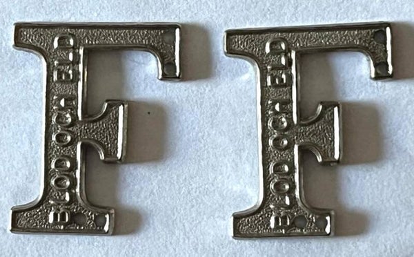 Frälsningsarmén Sverige F badge