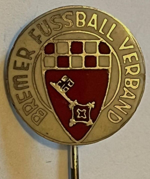 Bremer fussball verband, Germany pin badge