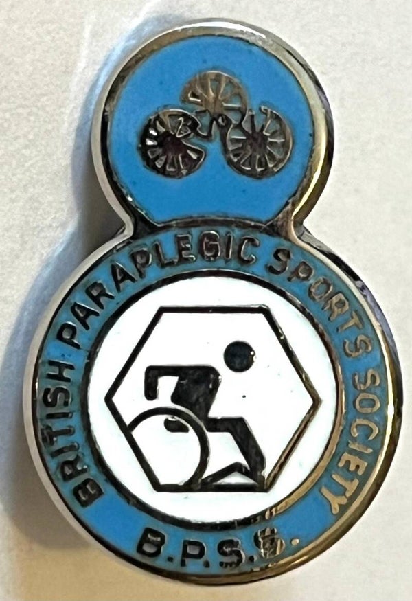 British parplegic sports society pin