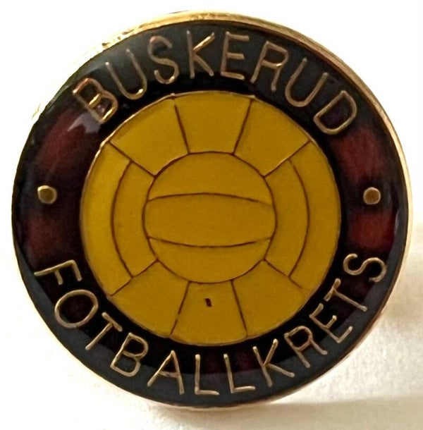 Buskerud fotballkrets pin