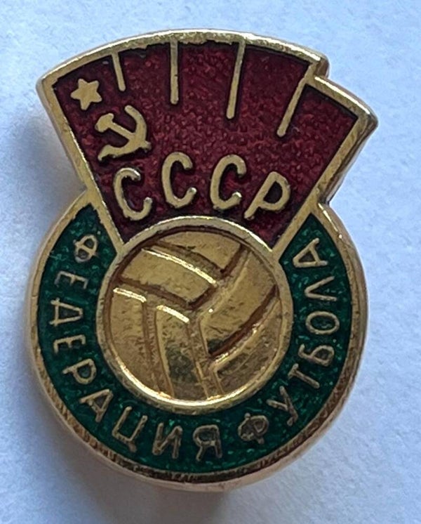 The Sovjet Russian Football UnionCCCP badge
