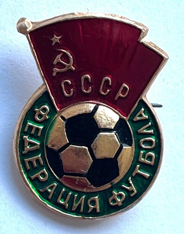 The Sovjet Russian Football UnionCCCP badge