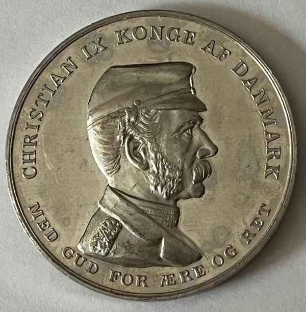 Danmark, Christian IX, medalje for 50års jubileet for andre slesvigske krig 1864