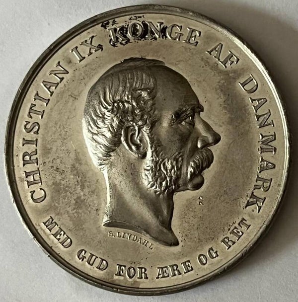 Danmark, Christian IX, medalje for kongens regjeringsjubileum 1863-1888