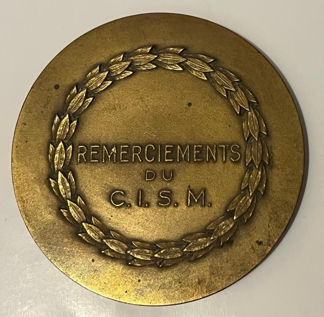CISM International military sports council medal