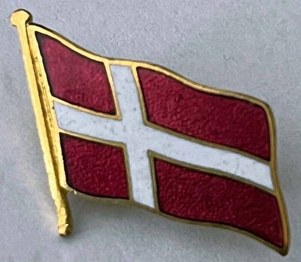 Danmark flagg - eldre merke