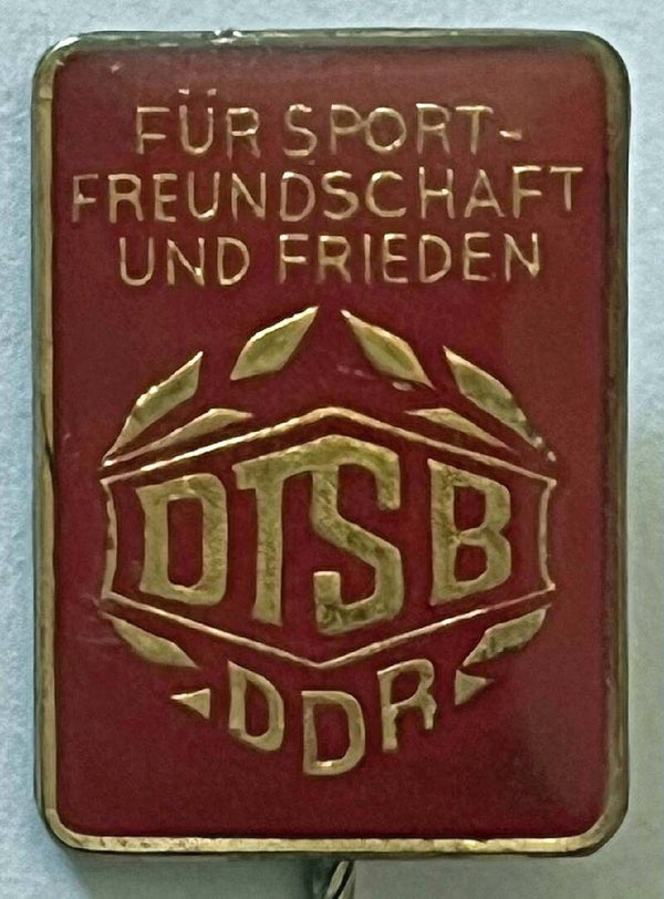 Deutscher Turn- und Sportbund (DTSB), DDR pin badge