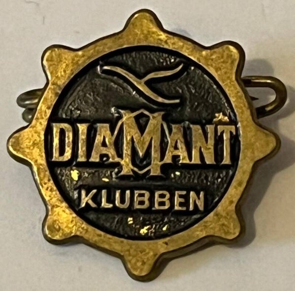 Diamantklubben nål