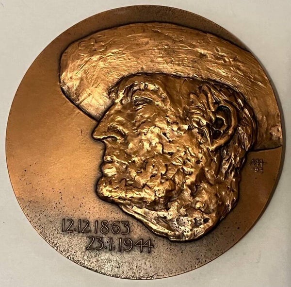 Edvard Munch, medalje til 50års dagen for hans død 1944-1994