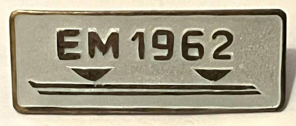 EM skøyter 1962 Bislett Oslo. Sølv