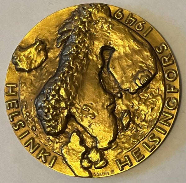 Nordiska Trädgårdsutställningen Helsingfors 1949 medalje