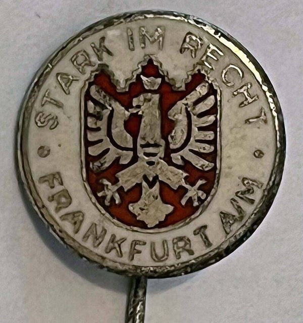 Frankfurt am Main, Germany pin badge abzeichen