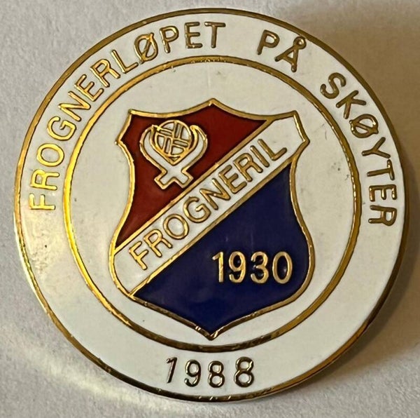 Frogner IL - Frognerløpet på skøyter 1988