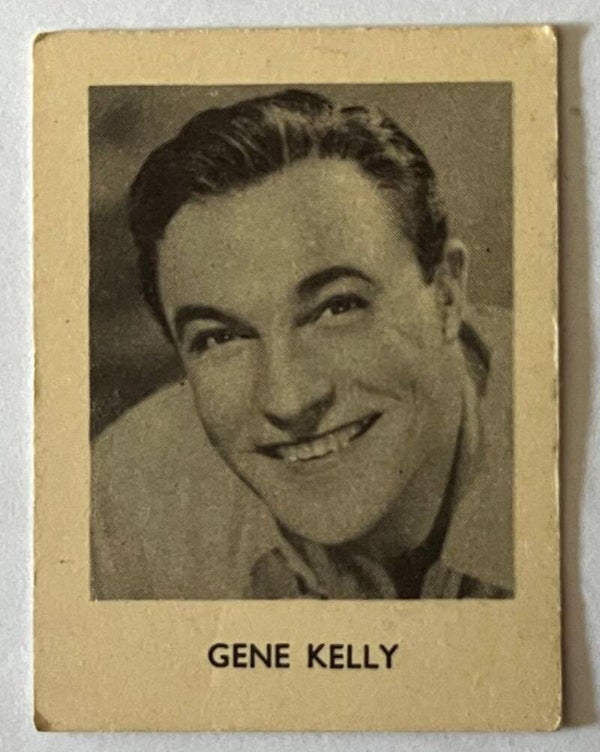 Gene Kelly, American actor, dancer & singer. Collectorcard Jibco tea
