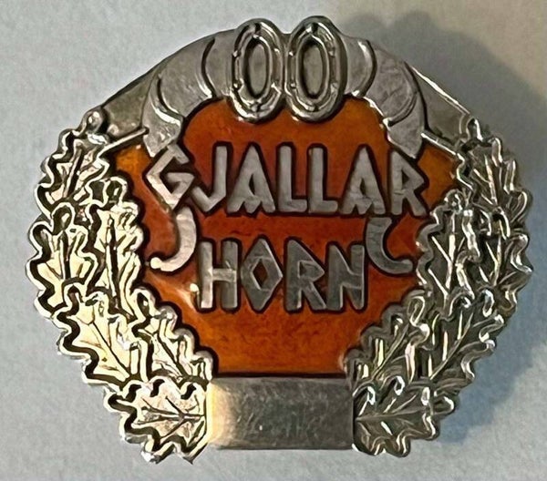 Gjallarhorn sølv merke