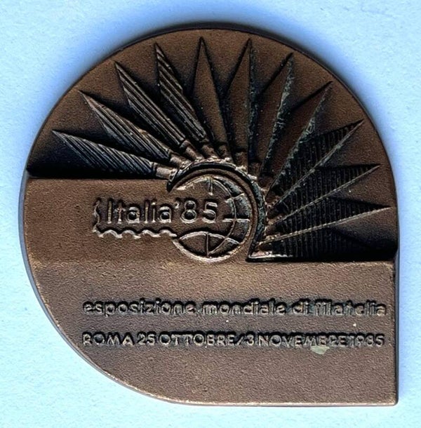 Italy esposizione mondiale di filatelia Roma 1985