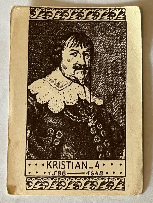 Kristian IV - Christian IV. Tobakkskort Tiedemanns