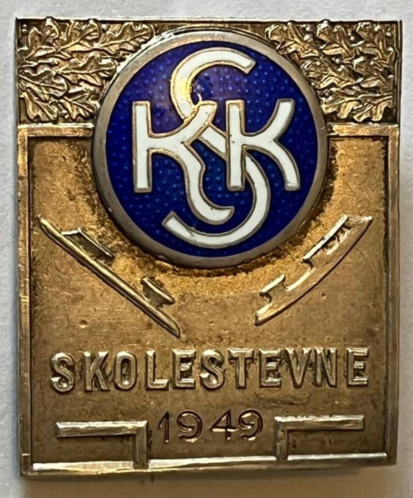 Kristiania skøyteklubb skolestevne 1949