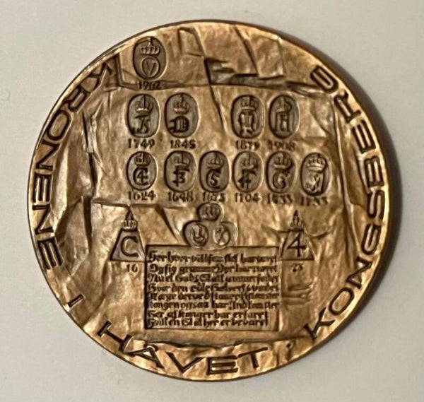 Kronene i håvet, Kongsberg medalje