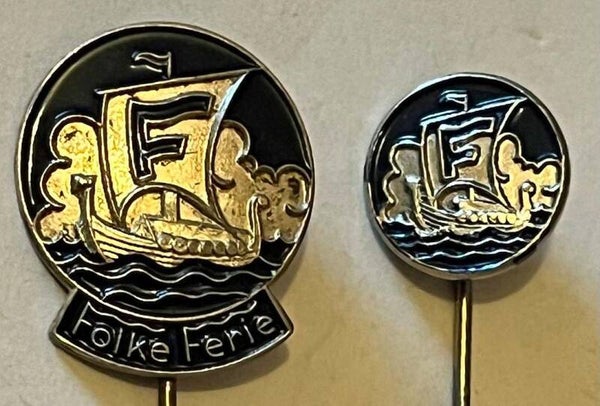 LOs Norsk folkeferie 2stk nåler