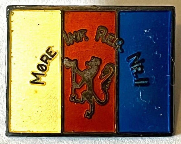Møre infanteriregiment nr.II - eldre emalje merke